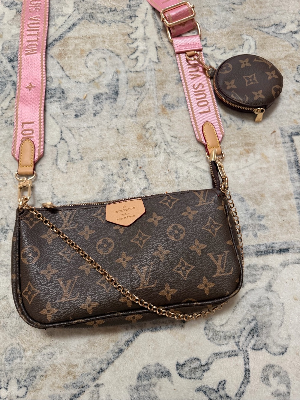 Strap Monogram Pochette Accessory Bag - Picture 2 of 4